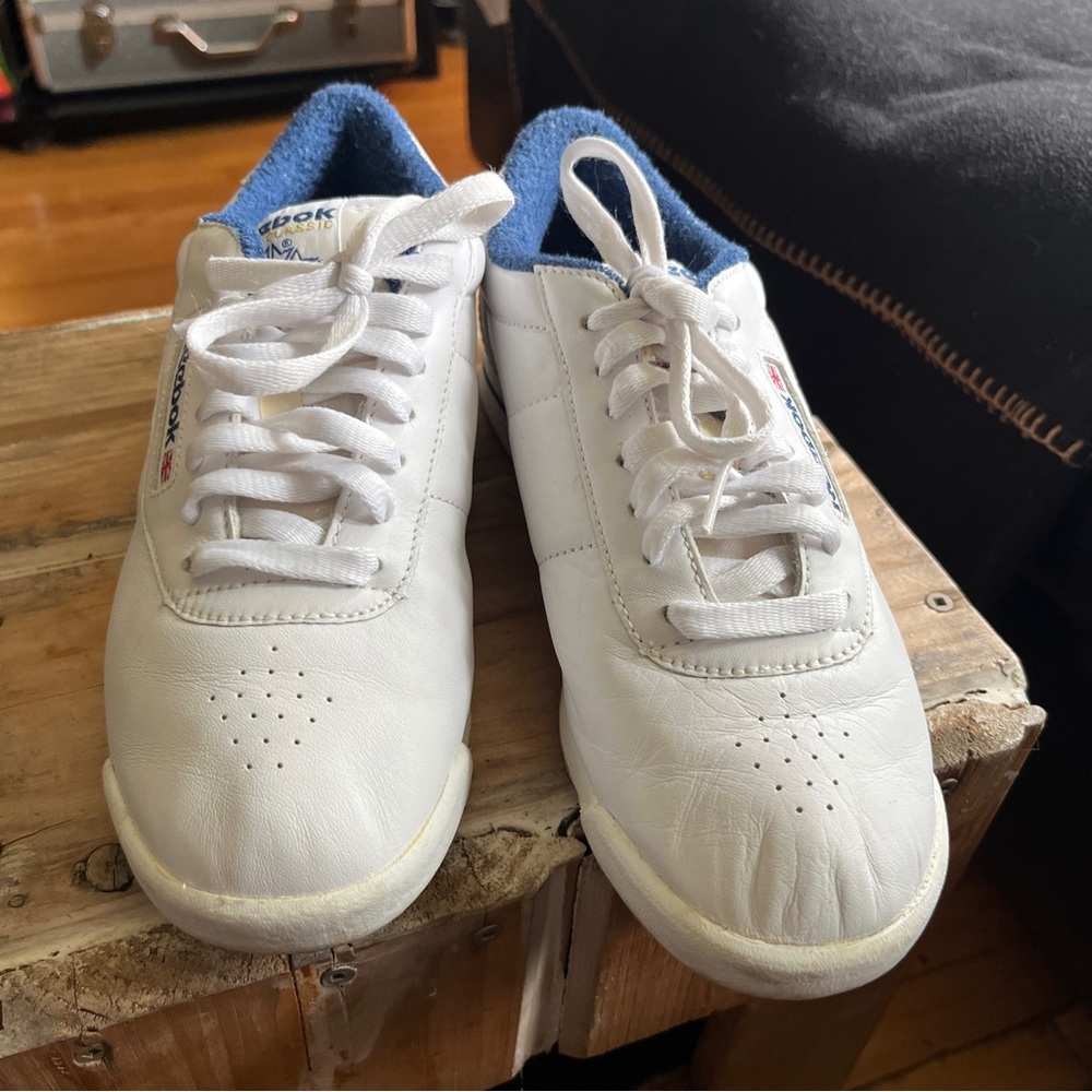 Reebok white sneakers
